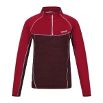 Forro Polar Regatta Hepley Lightweight Half-Zip Rojo Oscuro