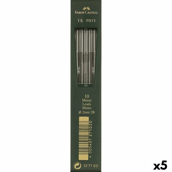 Recambio de mina Faber-Castell TK 9071 2 mm (5 Unidades)