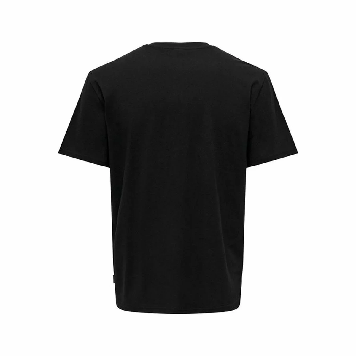 Camiseta de Manga Corta Hombre Only & Sons Onskolton Reg Beach Negro