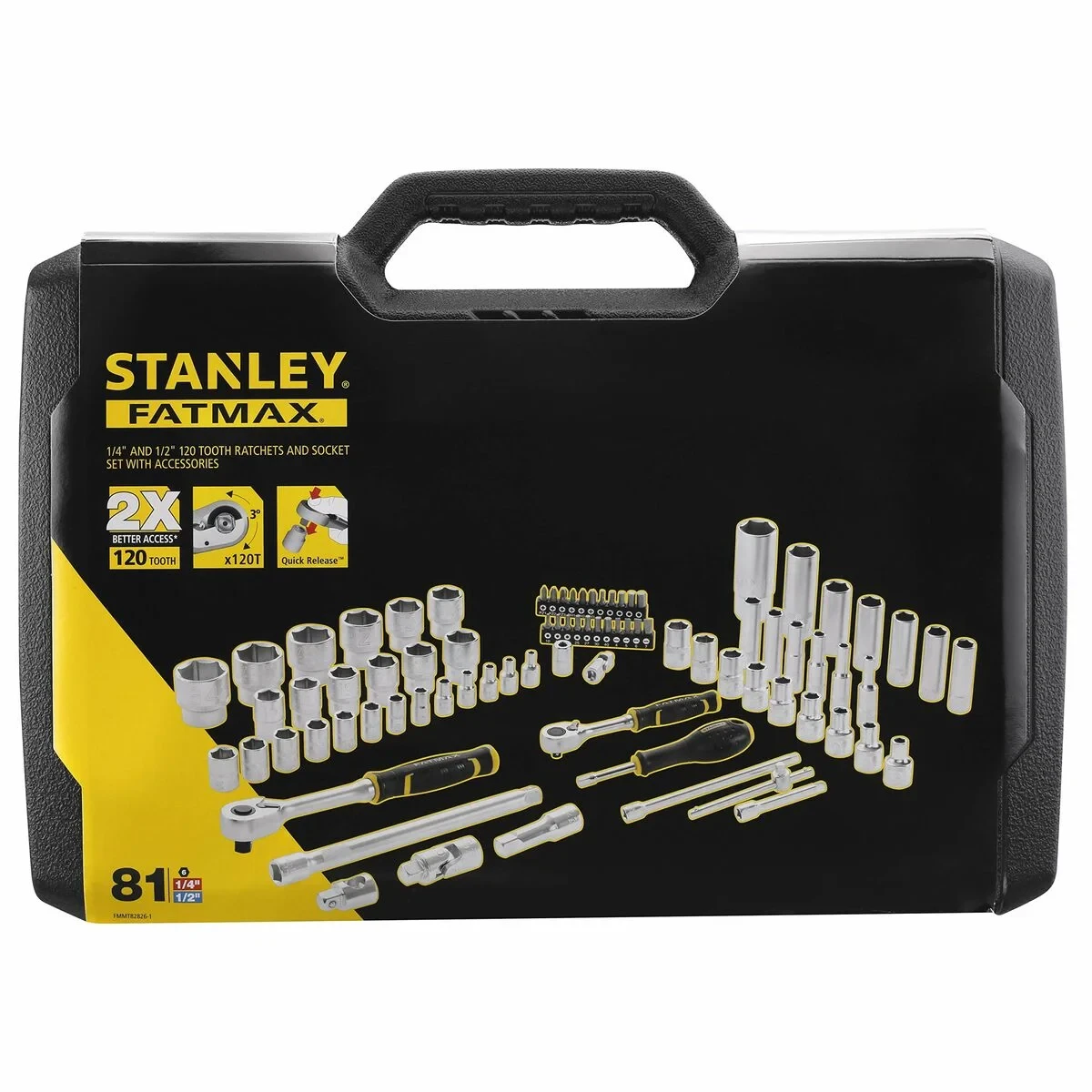 Juego de Llaves Stanley FMMT82826-1 38 Piezas 81 Piezas