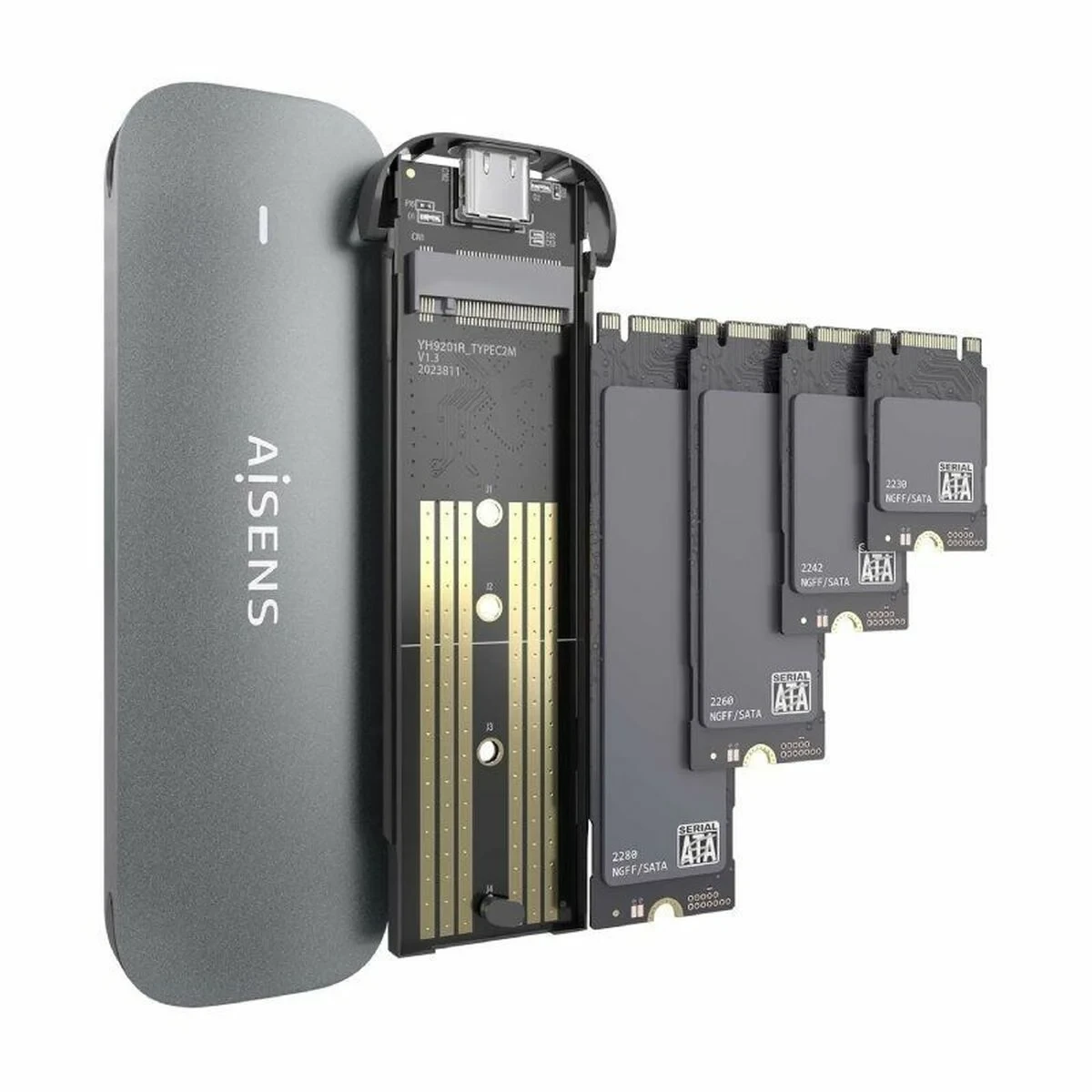 Funda Disco Duro Aisens ASM2-006GRY