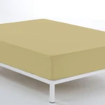 Sábana Bajera Alexandra House Living Marrón claro 150 x 190/200 cm