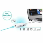 Adaptador USB a Ethernet Edimax EU-4308