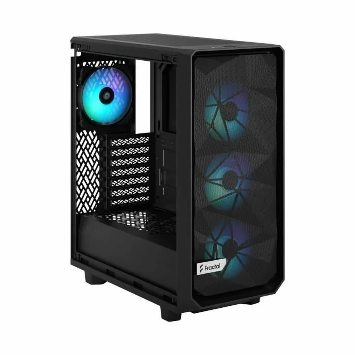 Caja Semitorre ATX Fractal Meshify 2 Compact Lite Negro