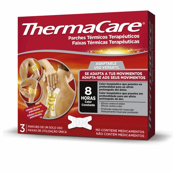Parches de Calor Corporales Adhesivos Thermacare (3 Unidades)