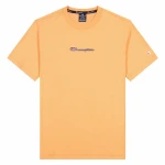 Camiseta de Manga Corta Champion Crewneck M Naranja