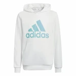 Sudadera con Capucha Niño Adidas Azul Blanco