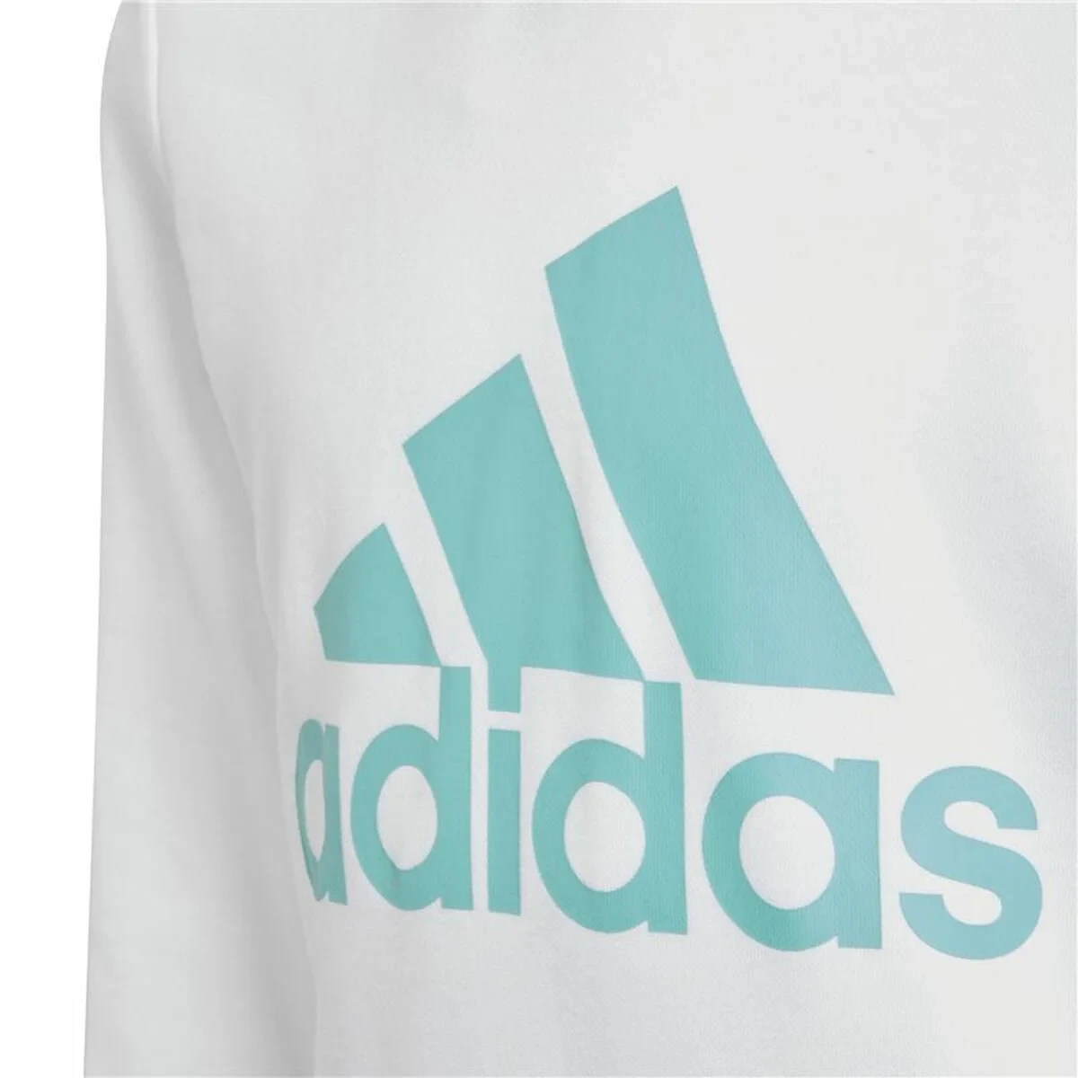 Sudadera con Capucha Niño Adidas Azul Blanco