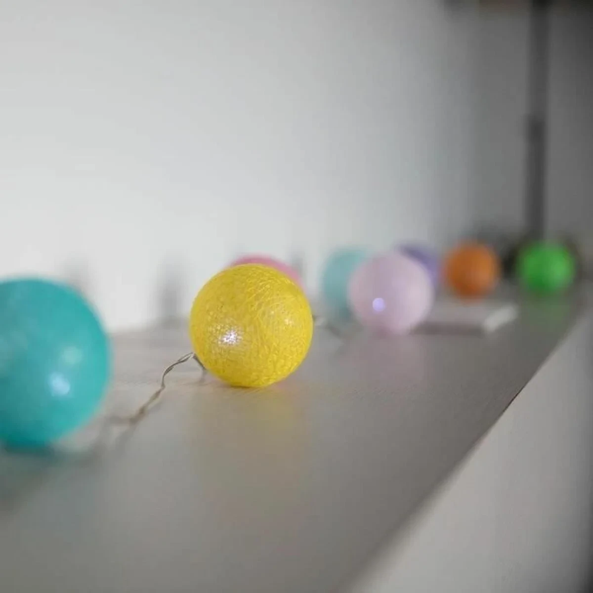 Guirnalda de Luces LED Lumisky Mimy Multicolor 3,8 m 10