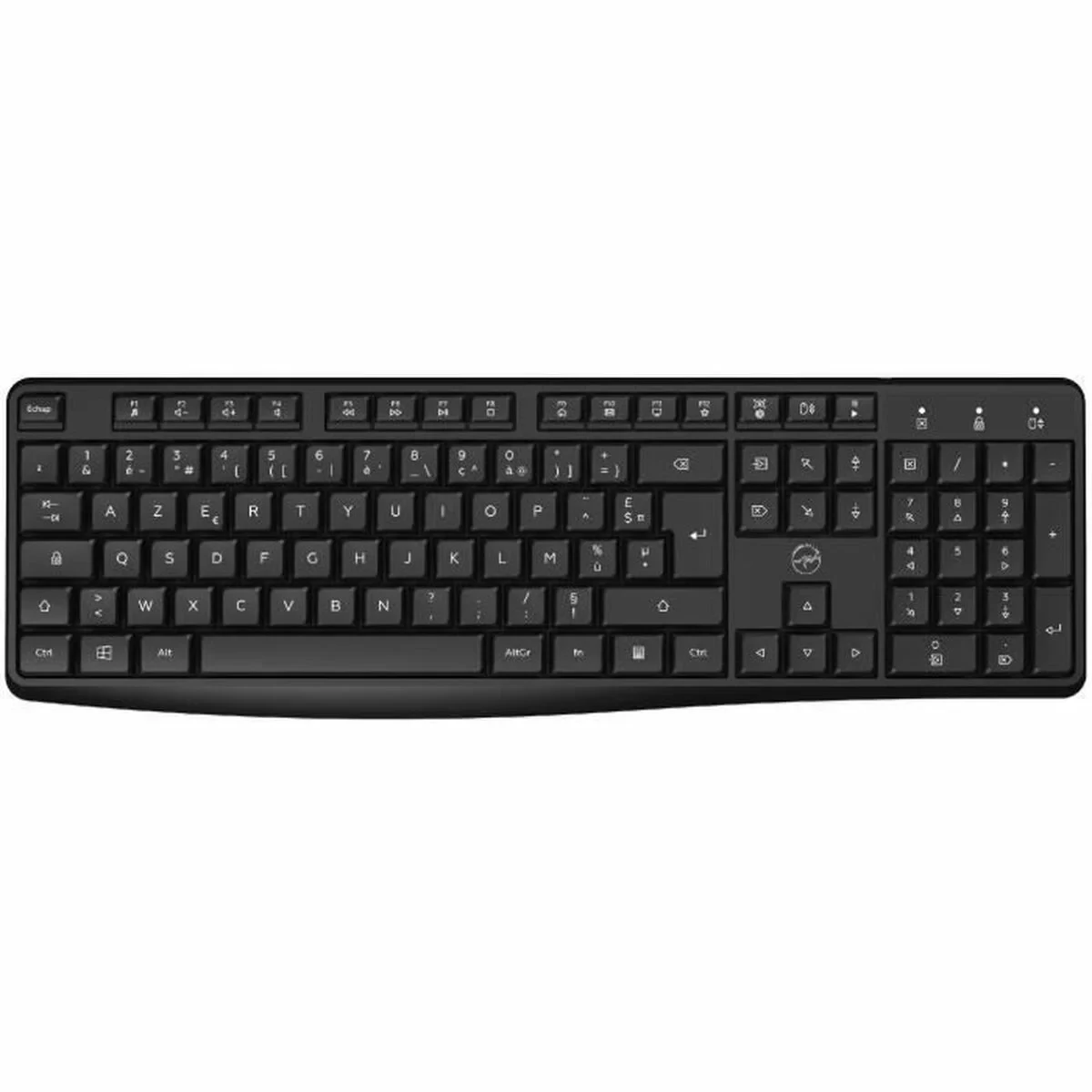Teclado Inalámbrico Mobility Lab ML313979 Azerty Francés Negro