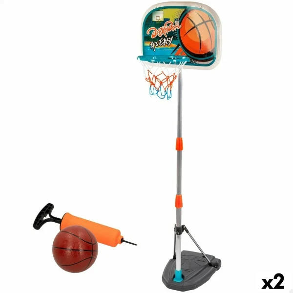 Canasta de Baloncesto Colorbaby 46,5 x 165 x 40 cm (2 Unidades)