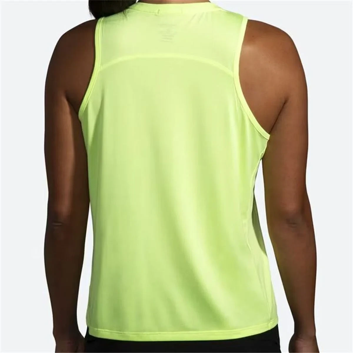 Camiseta para Mujer sin Mangas Brooks Sprint Free 2.0 Amarillo