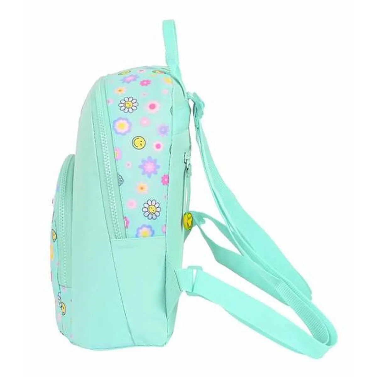 Mochila Infantil Smiley Summer fun Turquesa 25 x 30 x 13 cm Mini