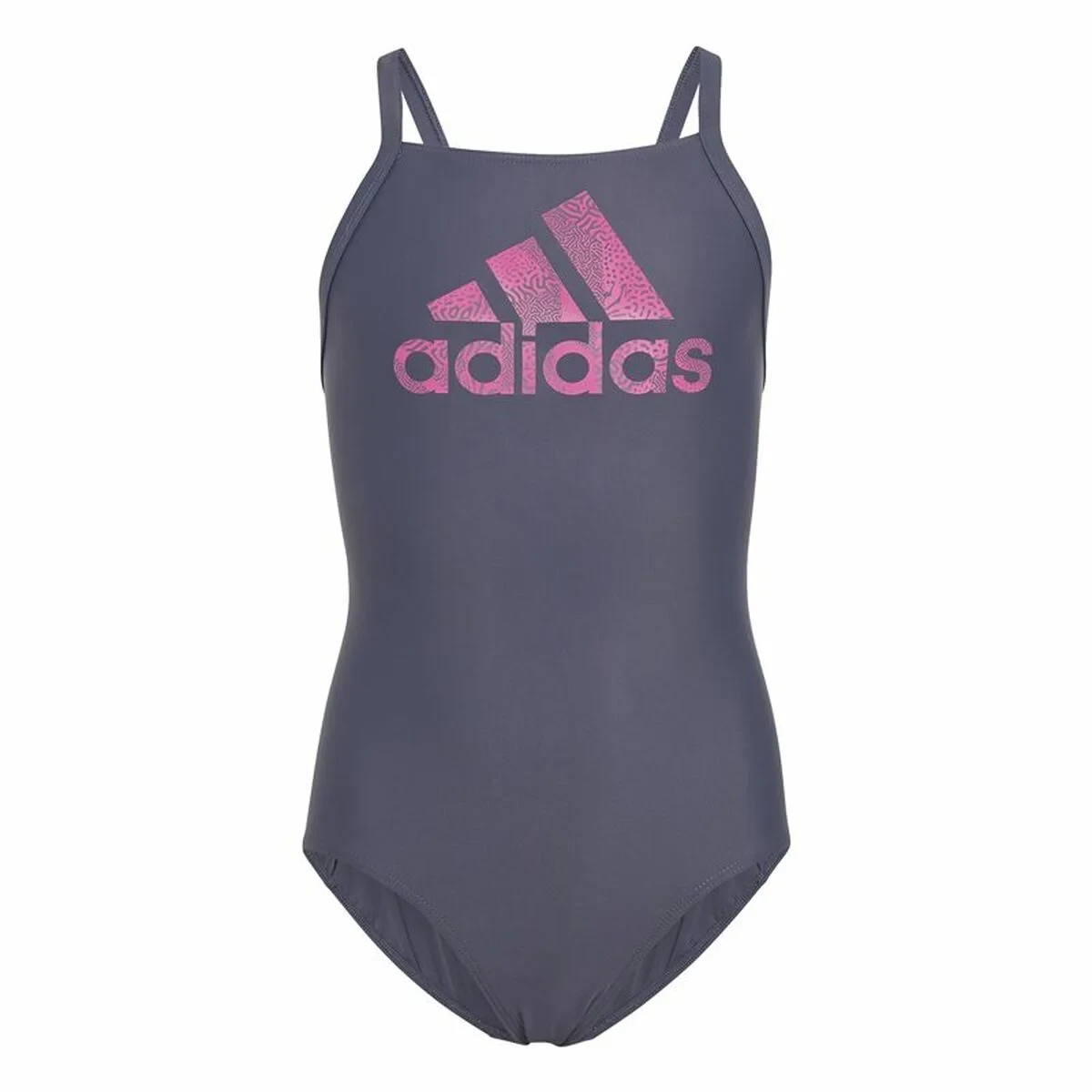 Bañador Niña Adidas Big Logo Azul