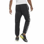 Pantalón Largo Deportivo Reebok Ri Tape Negro