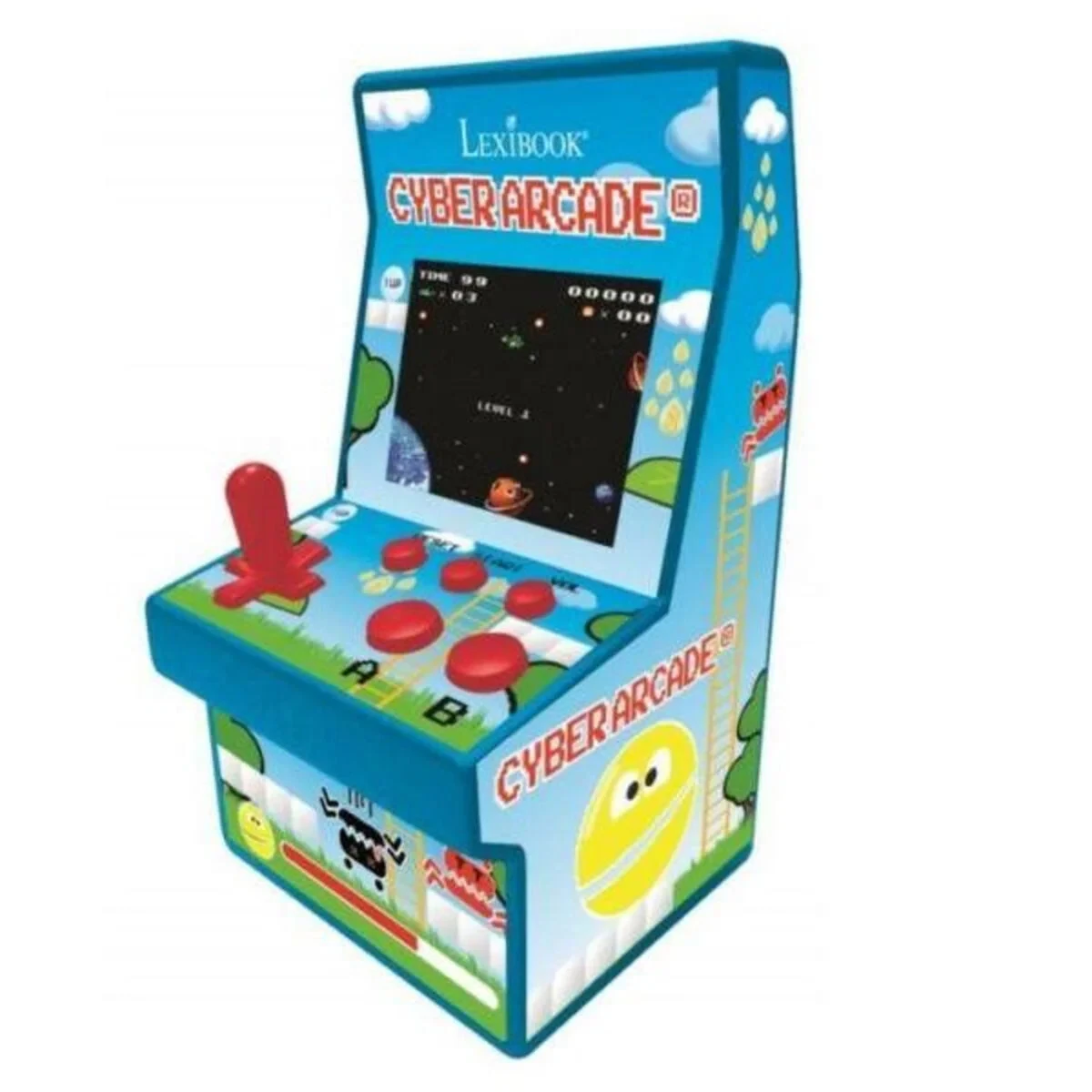 Consola Cyber Arcade 200 Games Lexibook JL2940 LCD 2,5"