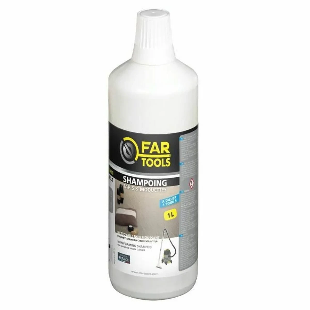 Detergente para Alfombras Fartools 101880 Aspiradora Moqueta