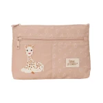 Portatodo Doble Sophie la Girafe Beige 23 x 16 x 3 cm
