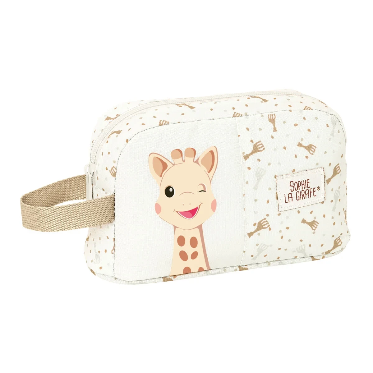 Portadesayunos Térmico Sophie la Girafe Beige 21,5 x 12 x 6,5 cm