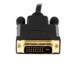 Adaptador DisplayPort a DVI Startech DP2DVIMM3BS Negro 90 cm