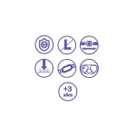 Bestway Mascara Buceo Adulto Vidrio Templado Color Surtido Correa Silicona +14 Años Playa y Piscina 22074