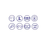 Bestway Mascara Buceo Adulto Vidrio Templado Color Surtido Correa Silicona +14 Años Playa y Piscina 22057