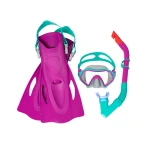 Gafas de Buceo con Tubo y Aletas Bestway 37-41