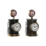 Reloj de Mesa Home ESPRIT Multicolor Metal