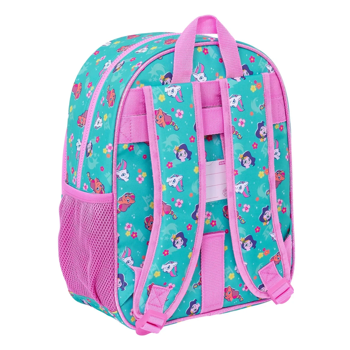 Mochila Escolar My Little Pony Magic Rosa Turquesa 26 x 34 x 11 cm