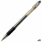 Bolígrafo Roller Pilot G-1 Negro 0,32 mm (12 Unidades)