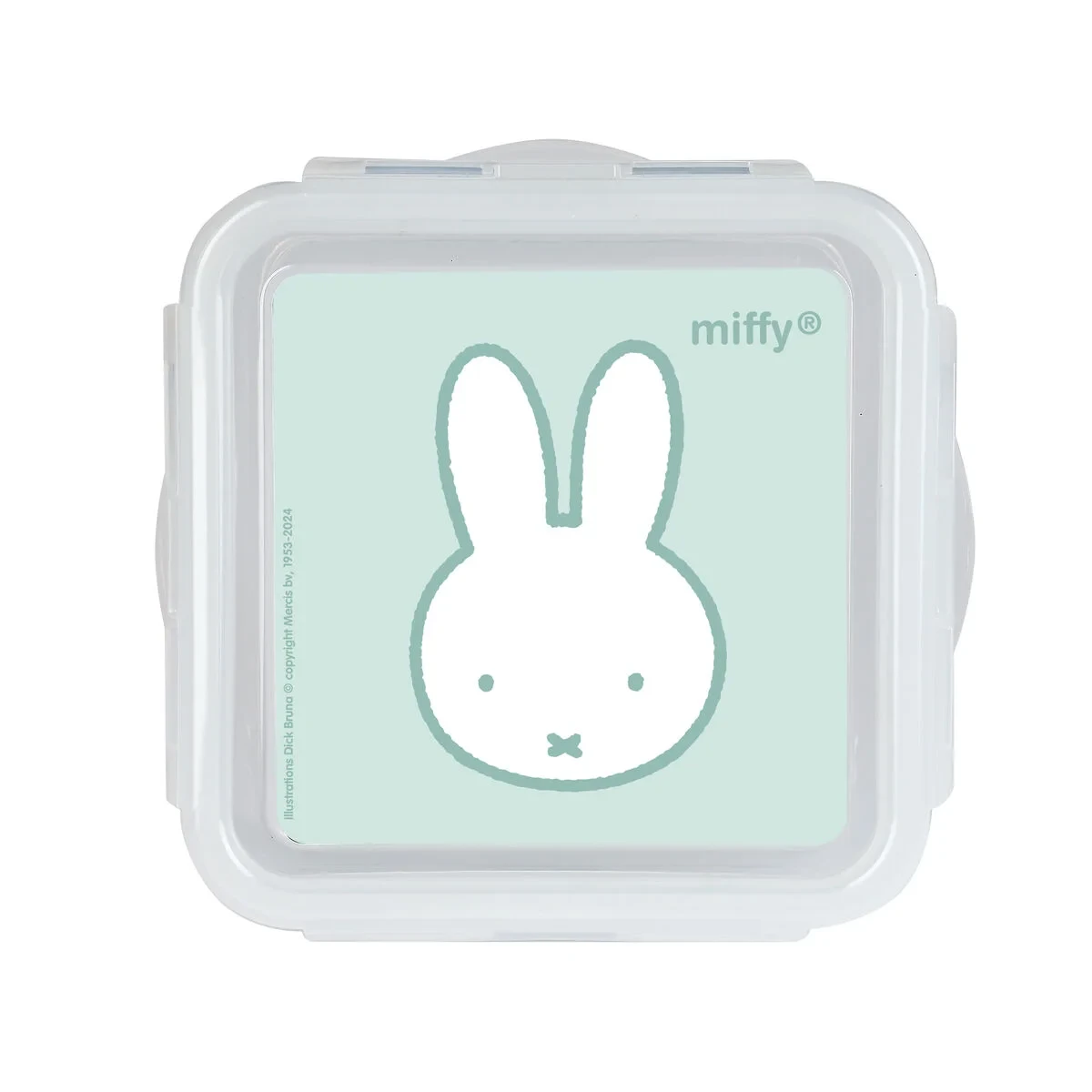Fiambrera Miffy Menta Menta 13 x 7.5 x 13 cm
