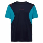 Camiseta Deportiva de Manga Corta La Sportiva Resolute  Azul marino