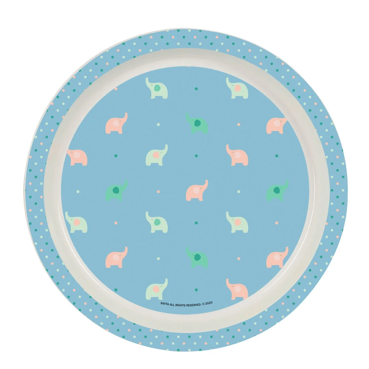 Set de Menaje Infantil Safta Elefantes (4 Piezas)