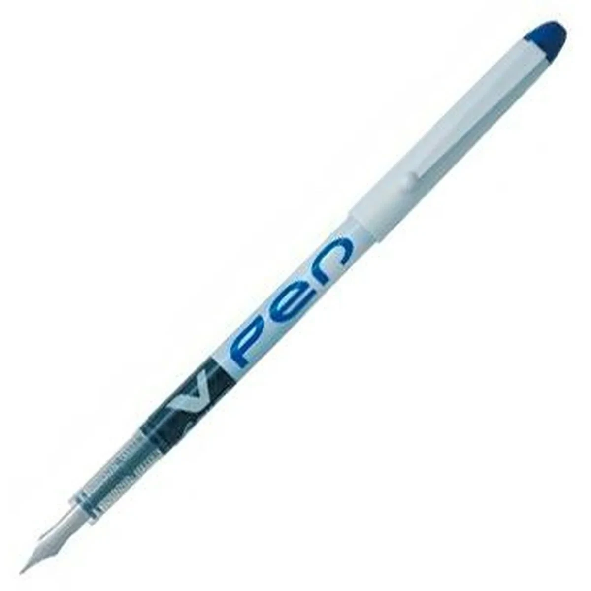 Boligrafo de tinta líquida Pilot V Pen Pluma de Caligrafía Desechable Azul 0,4 mm (12 Unidades)
