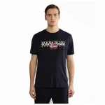 Camiseta de Manga Corta Hombre Napapijri Negro