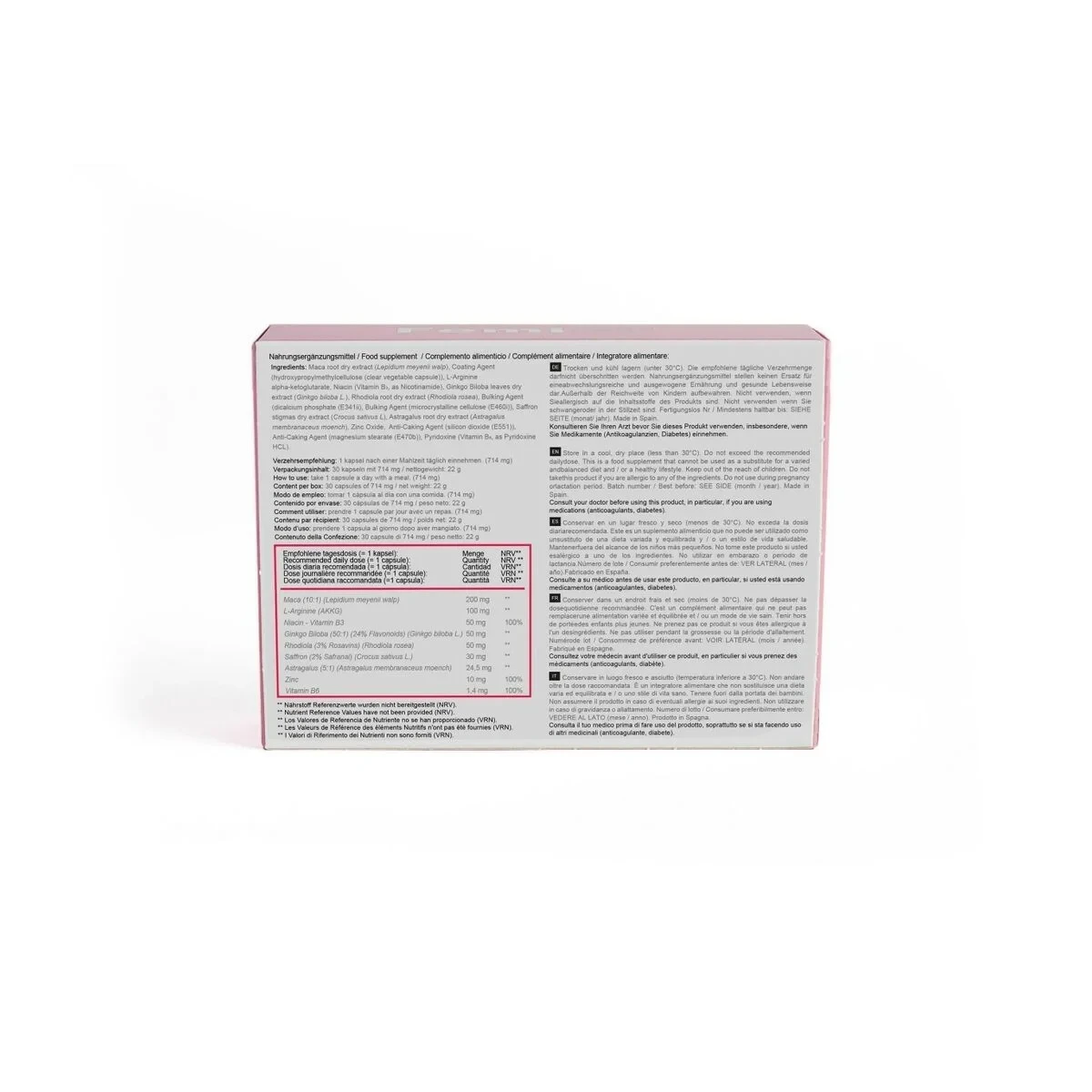 Crema Antiedad 500 Cosmetics 30 unidades