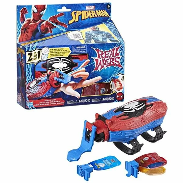 Lanzador Spider-Man Real Webs Ultimate Web Blaster