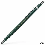 Portaminas Faber-Castell Tk 4600 Verde 0,7 mm (10 Unidades)