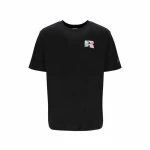 Camiseta de Manga Corta Russell Athletic Emt E36221 Negro Hombre