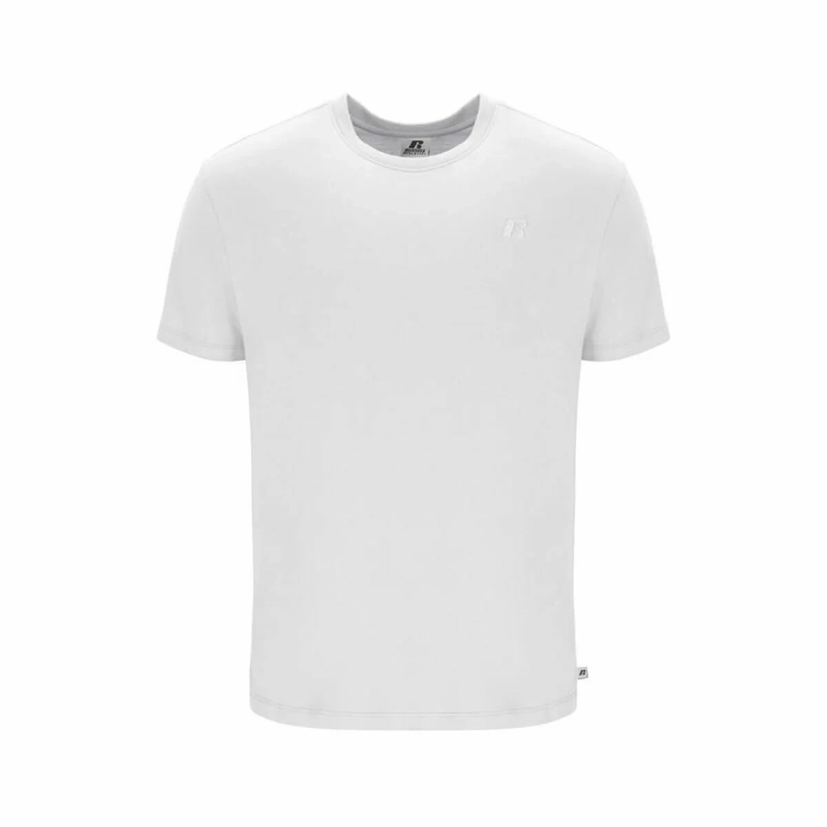 Camiseta de Manga Corta Hombre Russell Athletic Amt A30011 Blanco