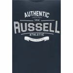 Camiseta de Manga Corta Hombre Russell Athletic Ara Azul oscuro