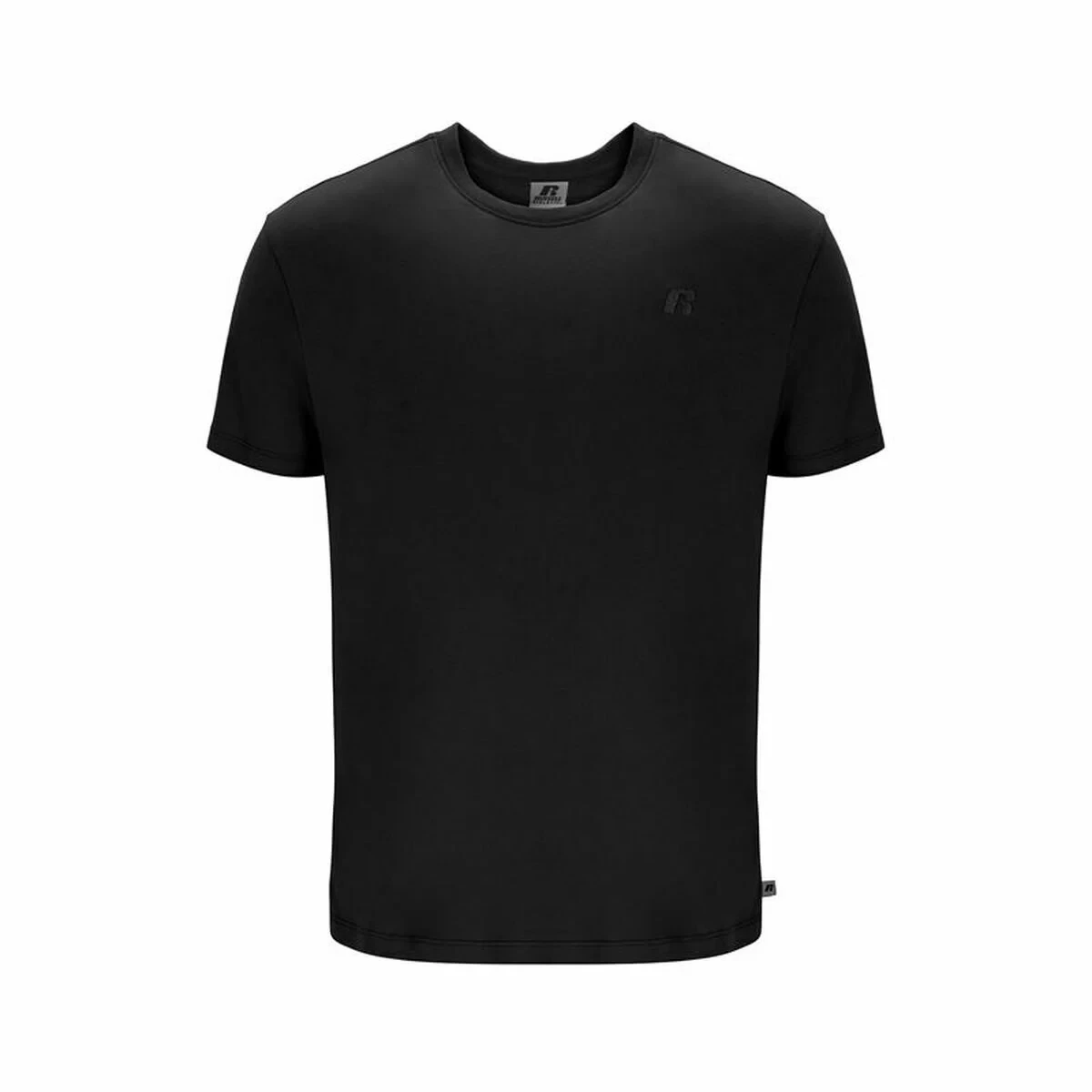 Camiseta de Manga Corta Hombre Russell Athletic Amt A30011 Negro