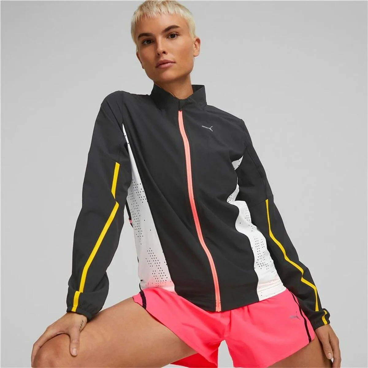 Chaqueta Deportiva para Mujer Puma Negro