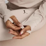 Sudadera sin Capucha Mujer Puma Studio Yogini Lite Salmón