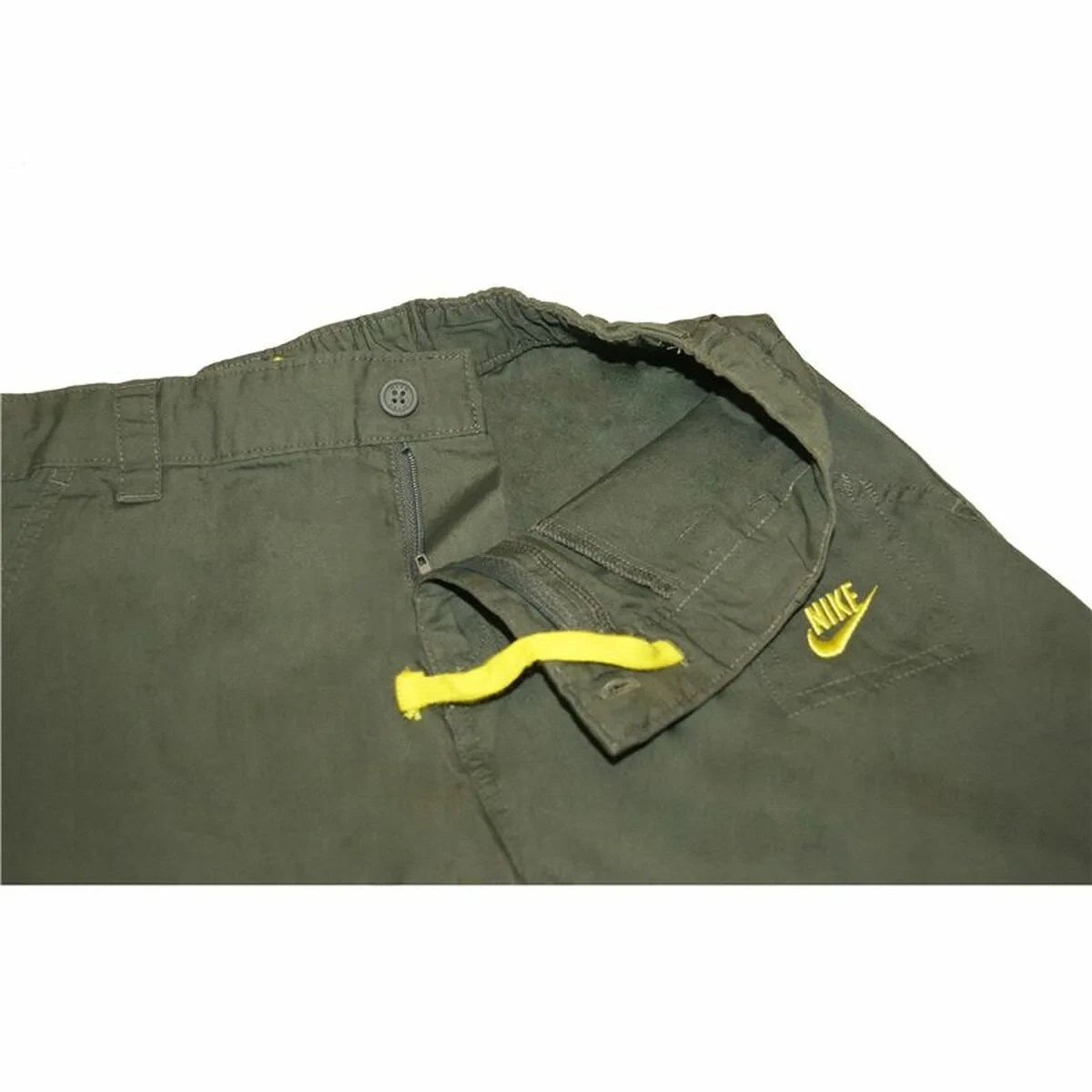 Pantalones Cortos Deportivos para Niños Nike JD Street Cargo Oliva