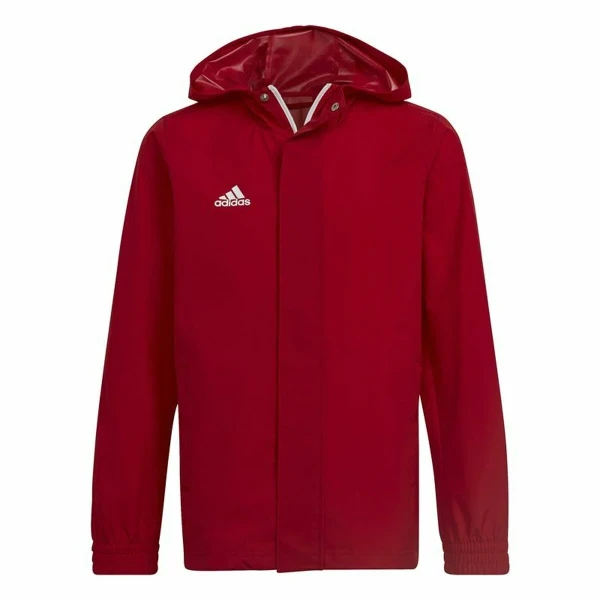 Chaqueta Deportiva para Niños Adidas Entrada 22 Rojo