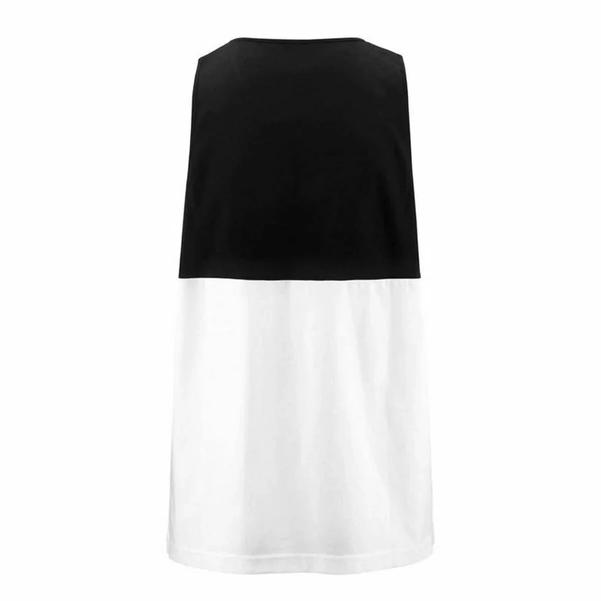 Camiseta para Hombre sin Mangas Kappa Eric CKD Blanco Negro