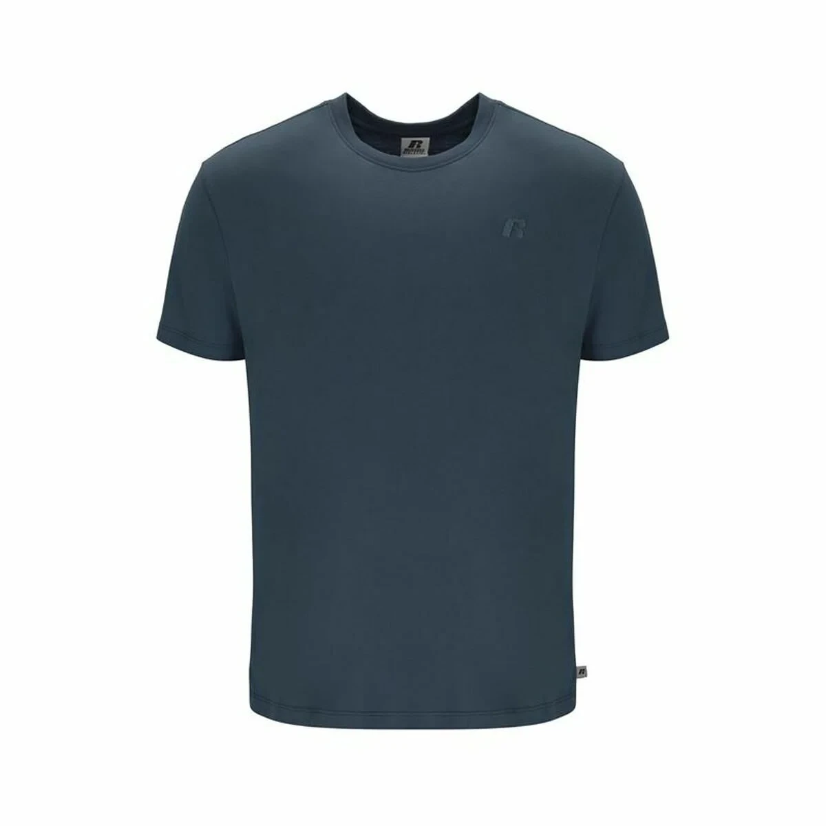 Camiseta de Manga Corta Hombre Russell Athletic Amt A30011 Azul oscuro