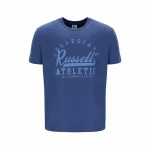 Camiseta de Manga Corta Russell Athletic Amt A30211 Azul Hombre