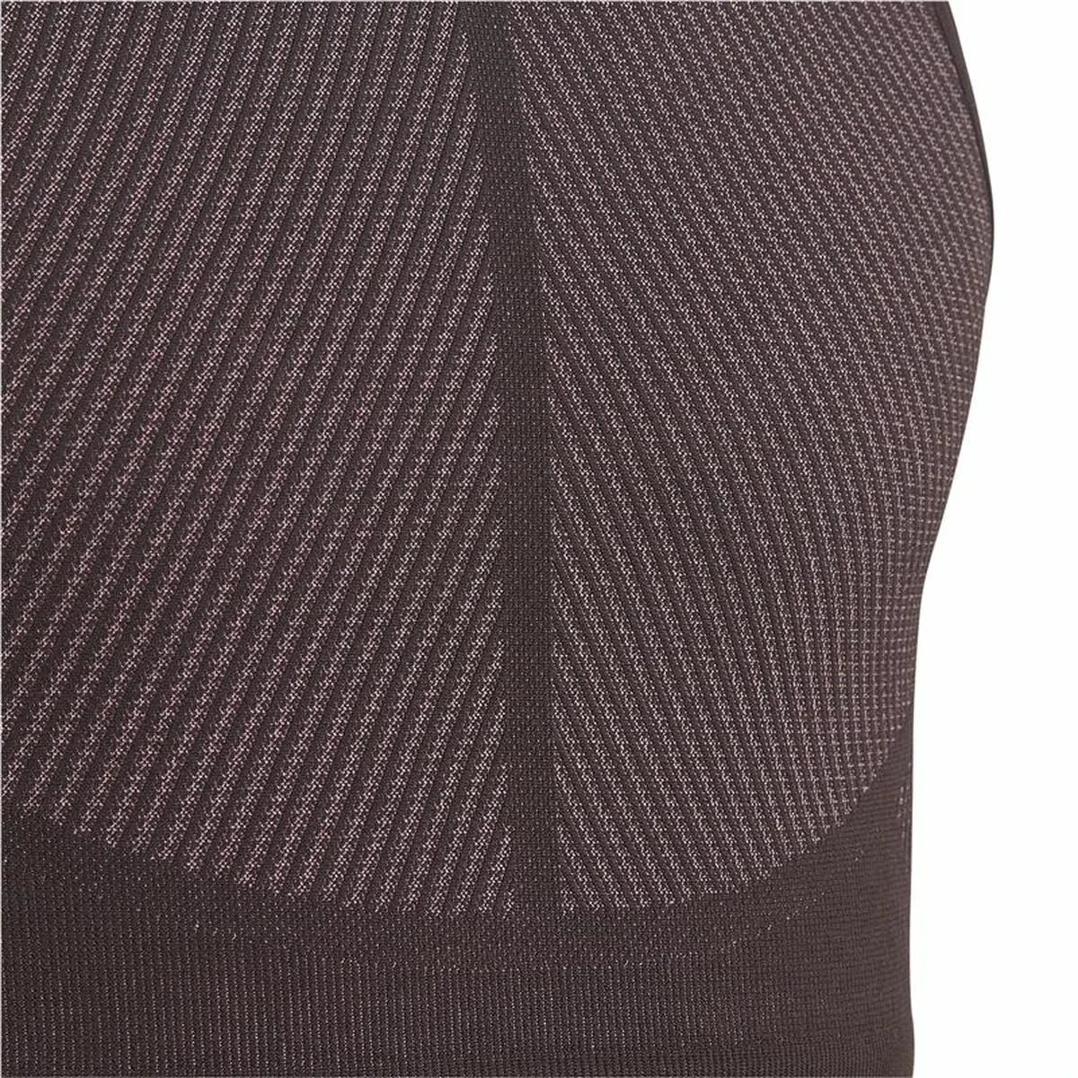 Sujetador Deportivo Adidas  Aeroknit Seamless Granate Rojo Oscuro